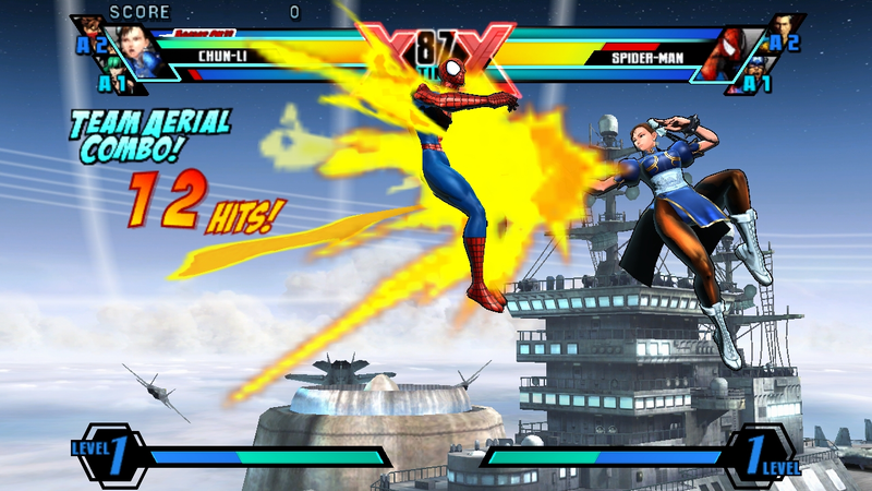 Illustration for article titled Nightcrawler, the Green Goblin and Ulik (?!) Show Up in The PlayStation Vita Version of Ultimate Marvel vs. Capcom 3